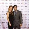 Exclusif - Luis Figo et sa femme Helen Svedin - Cérémonie TV Sport Awards Sportel à Monaco le 12 octobre 2015 @J.C. Vinaj / Pool Restreint Monaco