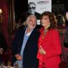 Jean-Paul Belmondo, Sophia Loren - Dîner en l'honneur de Sophia Loren au restaurant Le Passage lors de la 7éme édition du Festival Lumiére de Lyon le 13 Octobre 2015.