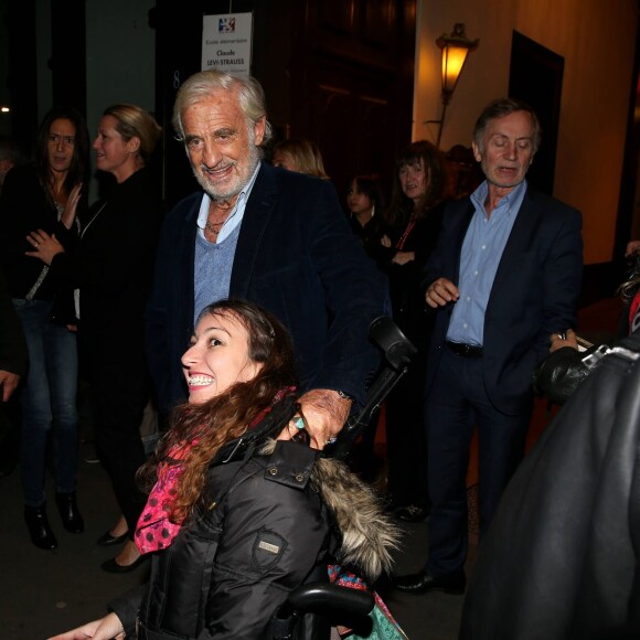 Jean-Paul Belmondo - Dîner en l'honneur de Sophia Loren au restaurant Le Passage lors de la 7éme édition du Festival Lumiére de Lyon le 13 Octobre 2015.