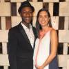 Aloe Blacc et Maya Jupiter, enceinte, au Hammer Museum : Gala In The Garden à Los Angeles, le 10 octobre 2015.