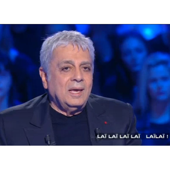 Enrico Macias, invité dans Salut les Terriens sur Canal+ le samedi 17 octobre 2015.