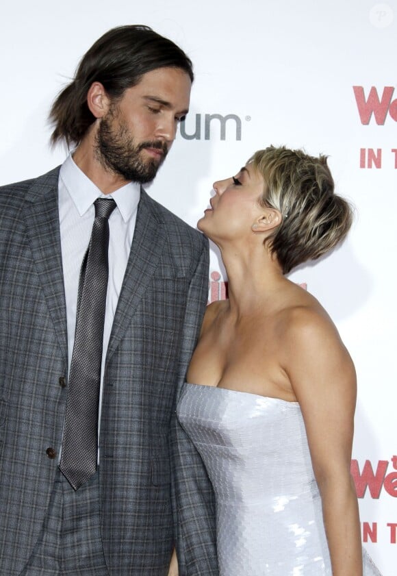 Kaley Cuoco et son mari Ryan Sweeting lors de la première du film "Témoin à louer" à Hollywood, le 6 janvier 2015
