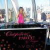 Fergie lance un nouveau parfum en collaboration avec la marque Avon, Outspoken Party! by Fergie. 5 dollars par flacon vendus seront reversés à l'association Avon Foundation for Women qui lutte contre le cancer du sein à New York, le 19 octobre 2015