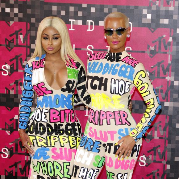 Blac Chyna et Amber Rose assistent aux MTV Video Music Awards à Los Angeles le 30 août 2015.