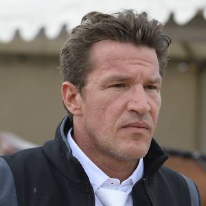 Benjamin Castaldi - Jour 2 - Jumping International de Chantilly. Le 17 juillet 2015.