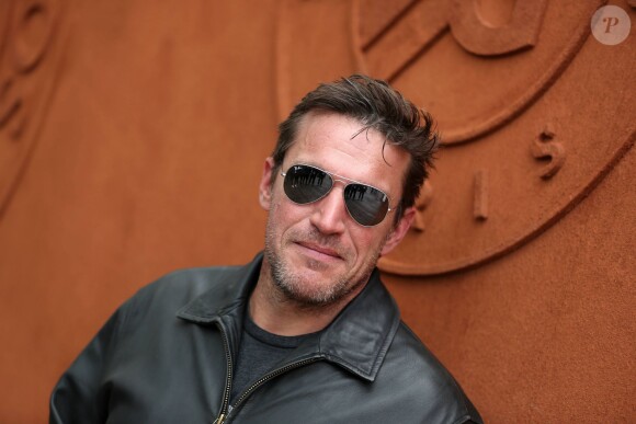 Benjamin Castaldi dans le village lors du tournoi de tennis de Roland-Garros à Paris, le 2 juin 2015.
