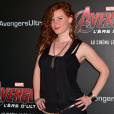 Emji, au cinéma UGC Normandie à Paris, le 21 avril 2015.