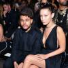 The Weeknd, Bella Hadid au défile Alexander Wang Spring Summer 2016 à New York, le 12 septembre 2015
