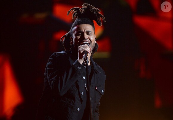 The Weeknd sur scène lors de la 15e cérémonie des BET Awards à Los Angeles, le 28 juin 2015