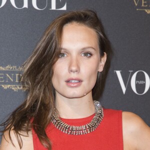 Ana Girardot - Soirée pour les 95 ans du magazine Vogue, avenue d'Iena à Paris, le 3 octobre 2015.