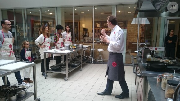 Ambiance chez L'Atelier du Chef à Paris le 25 octobre 2015.