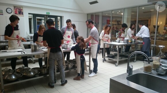 Ambiance chez L'Atelier du Chef à Paris le 25 octobre 2015.