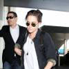 Kristen Stewart à l'aéroport LAX de Los Angeles le 24 octobre 2015.