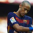 Neymar lors de la rencontre entre le FC Barcelone et Las Palmas, au Camp Nou de Barcelone,le 26 septembre 2015