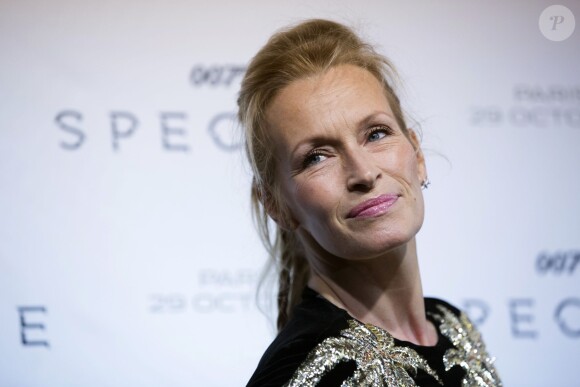 Estelle Lefébure - Première du film "007 Spectre" au Grand Rex à Paris, le 29 octobre 2015.