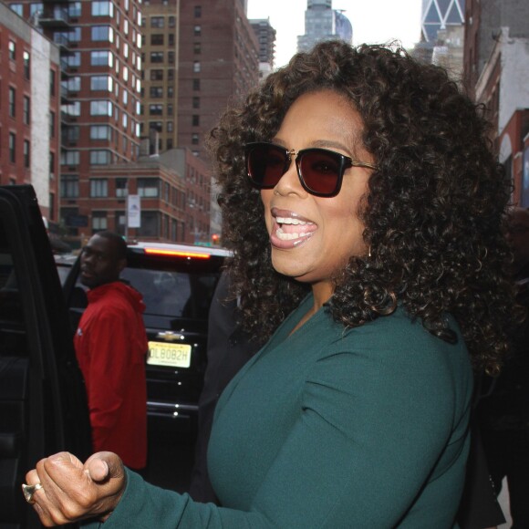 Oprah Winfrey à New York, le 14 octobre 2015