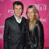 Marc et Sarah Lavoine - Paris le, 14 02 2014 - Contre soirée de la Saint Valentin par l'agence Sandra & CO au club Le Chapelier à Paris , le 14 février 2014