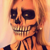 Amélie Neten à Disneyland Paris pour Halloween 2015.