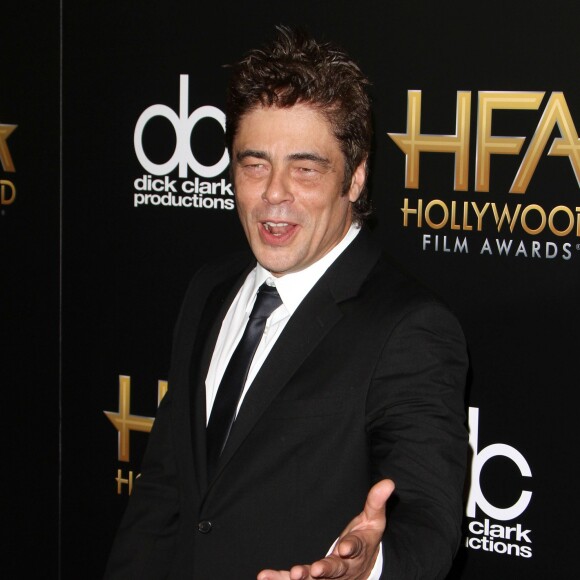 Benicio Del Toro - 19e cérémonie annuelle des Hollywood Film Awards au Beverly Hilton Hotel à Beverly Hills, le 1er novembre 2015.