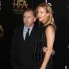 Tim Roth et sa femme Nikki Butler - 19e cérémonie annuelle des Hollywood Film Awards au Beverly Hilton Hotel à Beverly Hills, le 1er novembre 2015.