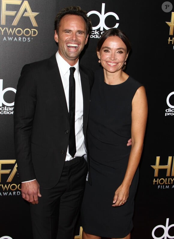Walton Goggins et sa femme Nadia Conners - 19e cérémonie annuelle des Hollywood Film Awards au Beverly Hilton Hotel à Beverly Hills, le 1er novembre 2015.