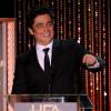 Benicio Del Toro accepts the ?Hollywood Supporting Actor Award? for Sicario at the 19th Annual Hollywood Film Awards at the Beverly Hilton Hotel on November 1, 2015 in Beverly Hills, Los Angeles, CA, USA. Photo by Frank Micelotta/PictureGroup/ABACAPRESS.COM02/11/2015 - Los Angeles