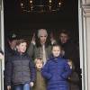 Parés pour le grand air (frais) ! Le prince Frederik et la princesse Mary de Danemark assistaient avec leurs enfants Christian, Isabella, Vincent et Josephine à l'Hubertus Jagt (Chasse Hubertus) le 1er novembre 2015 au palais de l'Eremitage, à Klampenborg.