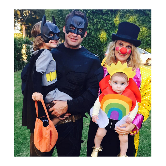 Molly Sims en famille pour Halloween / photo postée sur le compte Instagram de l'actrice américaine.