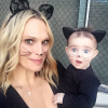 Molly Sims et sa fille Scarlett déguisées / photo postée sur le compte Instagram de l'actrice américaine.