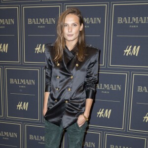 Ana Girardot assiste à la soirée de présentation et de lancement de la collection BALMAIN x H&M au Palais Brongniart. Paris, le 3 novembre 2015. © Olivier Borde/Bestimage