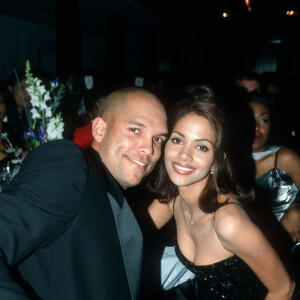 David Justice et Halle Berry le 11 janvier 1996.