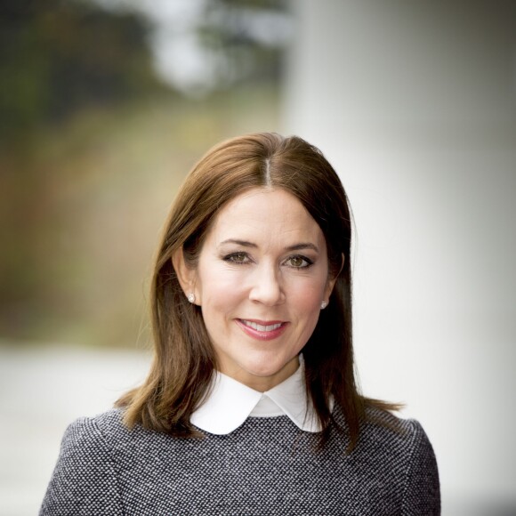 La princesse Mary de Danemark arrive à la cour internationale de justice à La Haye le 5 novembre 2015