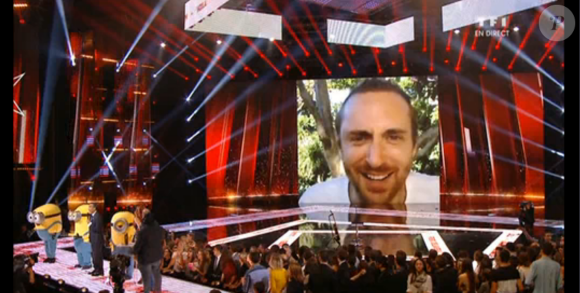 David Guetta lors des NRJ Music Awards 2015, le samedi 7 novembre 2015.