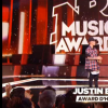 Justin Bieber lors des NRJ Music Awards 2015, le samedi 7 novembre 2015.