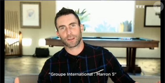 Maroon 5 lors des NRJ Music Awards 2015, le samedi 7 novembre 2015.