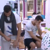 Jonathan et Loïc (avec l'écharpe de Julie), le 7 novembre 2015 dans SS9.
