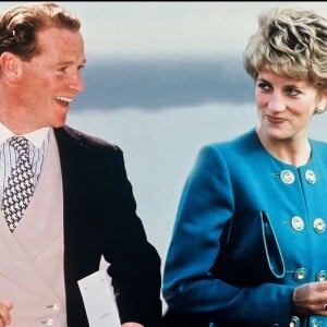 James Hewitt et Lady Di, photomontage.