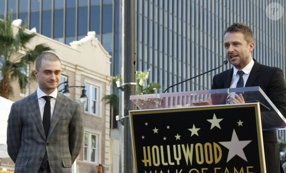 Daniel Radcliffe reçoit son étoile sur le Walk of Fame à Hollywood, le 12 novembre 2015