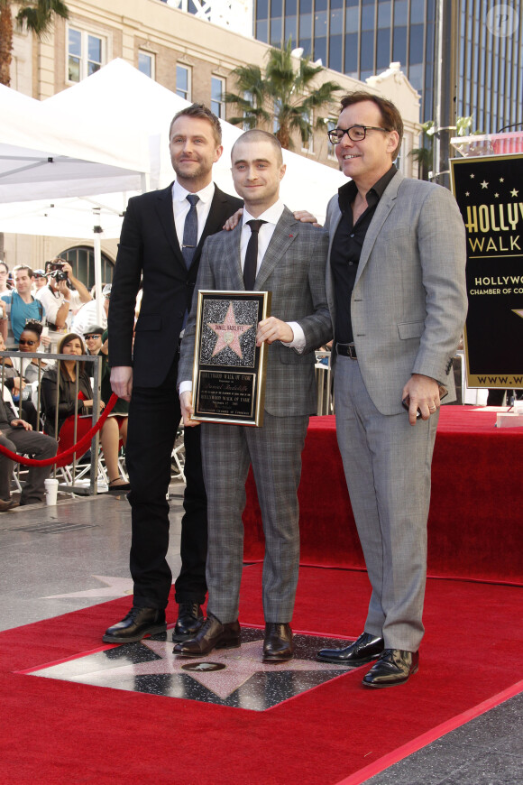 Daniel Radcliffe reçoit son étoile sur le Walk of Fame à Hollywood, le 12 novembre 2015