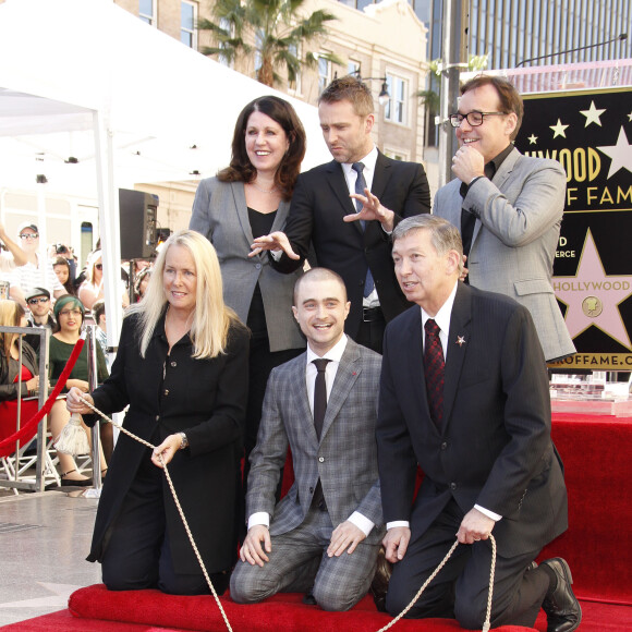 Daniel Radcliffe reçoit son étoile sur le Walk of Fame à Hollywood, le 12 novembre 2015