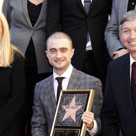 Daniel Radcliffe reçoit son étoile sur le Walk of Fame à Hollywood, le 12 novembre 2015