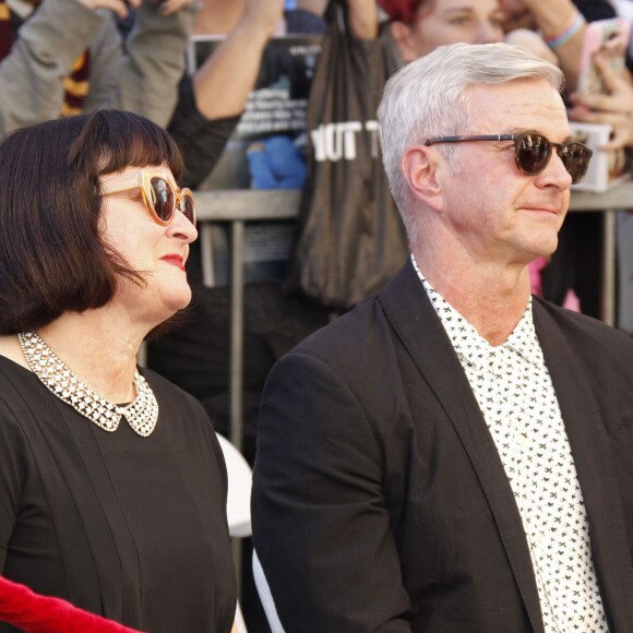 Les parents de Daniel Radcliffe, Alan George Radcliffe et Marcia Jeannine Gresham - L'acteur reçoit son étoile sur le Walk of Fame à Hollywood, le 12 novembre 2015