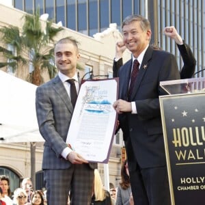 Daniel Radcliffe reçoit son étoile sur le Walk of Fame à Hollywood, le 12 novembre 2015