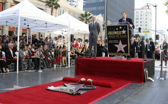 Daniel Radcliffe reçoit son étoile sur le Walk of Fame à Hollywood, le 12 novembre 2015