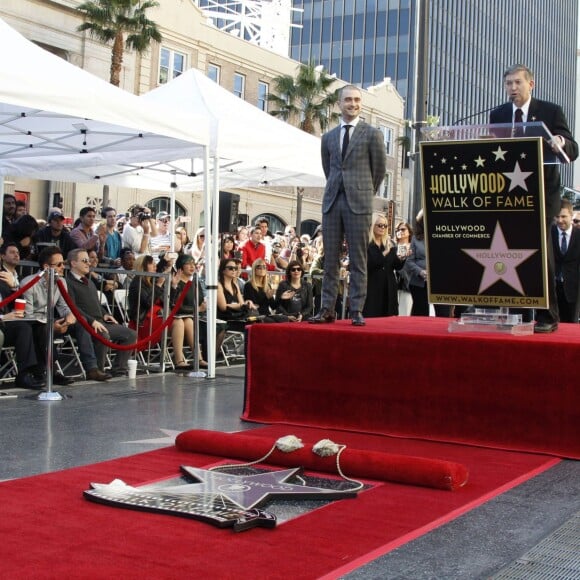 Daniel Radcliffe reçoit son étoile sur le Walk of Fame à Hollywood, le 12 novembre 2015
