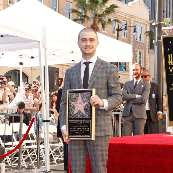 Daniel Radcliffe reçoit son étoile sur le Walk of Fame à Hollywood, le 12 novembre 2015
