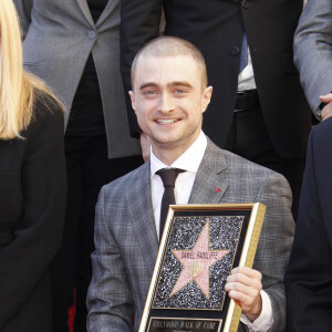 Daniel Radcliffe reçoit son étoile sur le Walk of Fame à Hollywood, le 12 novembre 2015