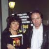 Michel Delpech et sa femme Geneviève au 5ème Festival de Cognac en Avril 1986