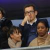 Dany Boon et sa femme Yaël - People assistent au match de football entre la France et l'Allemagne au Stade de France à Saint-Denis le 13 novembre 2015.