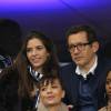 Dany Boon et sa femme Yaël - People assistent au match de football entre la France et l'Allemagne au Stade de France à Saint-Denis le 13 novembre 2015.